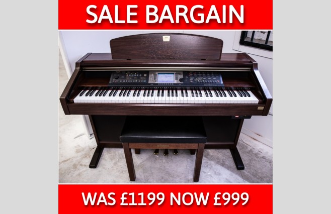 Yamaha CVP206 Satin Rosewood Digital Piano, Used - Complete Package (SN:601114) - Image 1